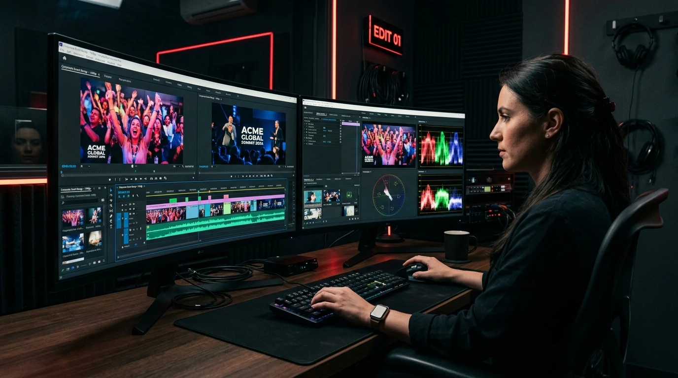 Cinematic Event Video Production in Action