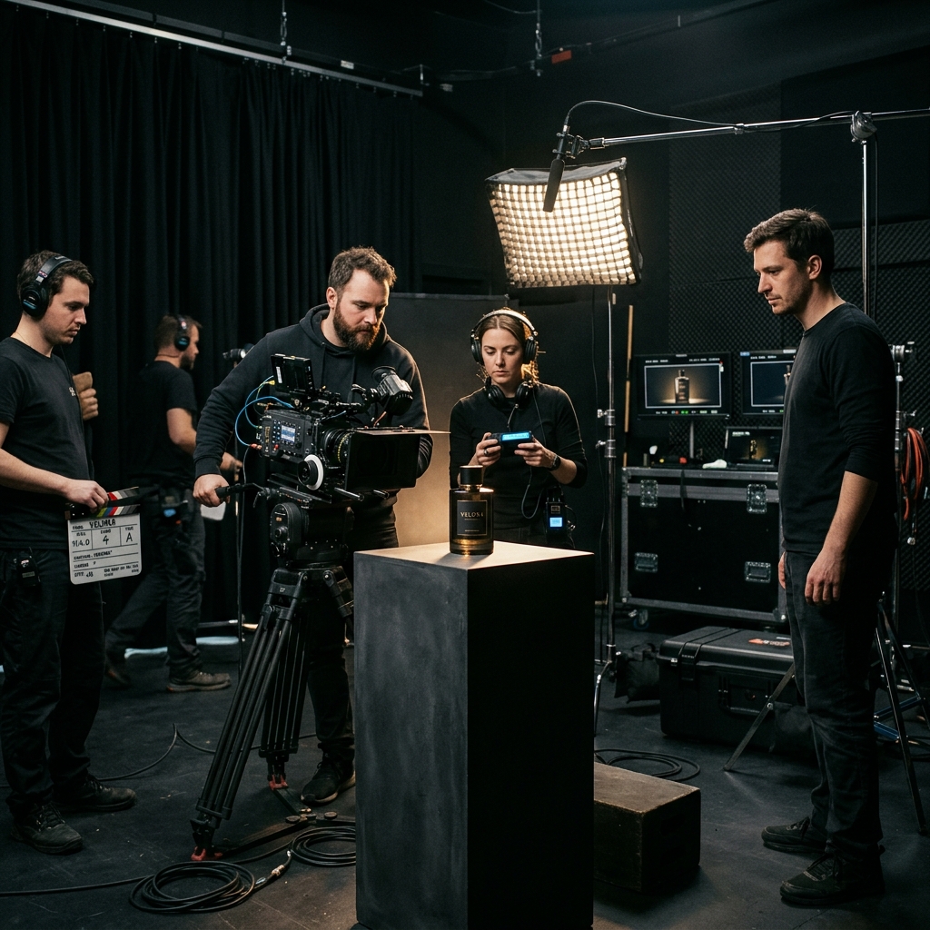 Product Branding Video Production Shoot in Studio